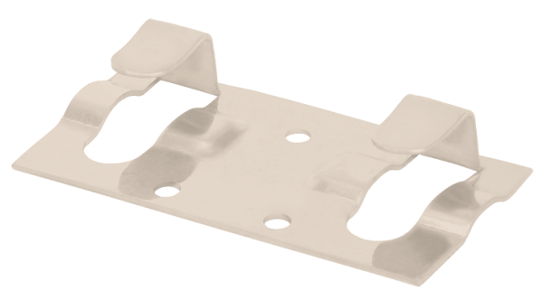 Кляймер стартовый Grinder для монтажа наличника белый купить в Пыть-Яхе