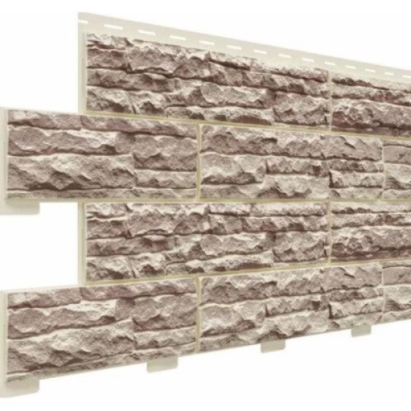 Фасадная панель Доломит Скалистый риф Люкс Коралл купить в Пыть-Яхе