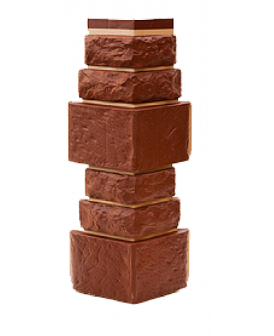 Угол T-Сайдинг-Дикий Камень Коричневый купить в Пыть-Яхе