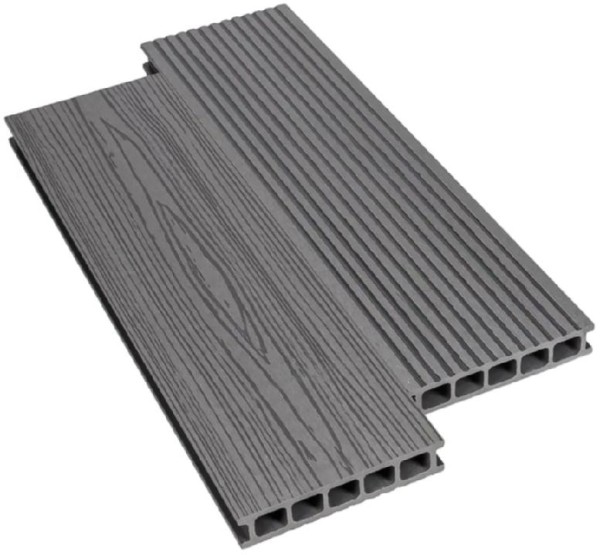 Террасная доска ДПК Deckart Praktik Optimum Серый купить в Пыть-Яхе