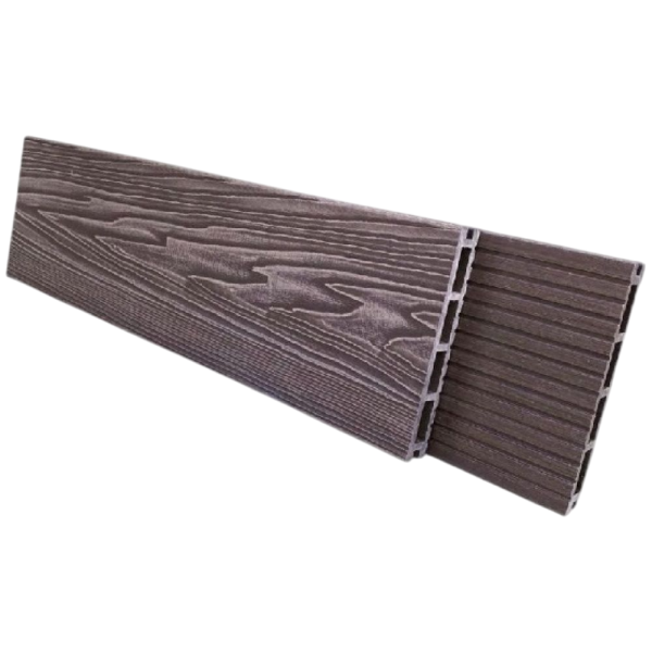 Террасная доска NanoWood Comfort 3D тиснение + вельвет Венге купить в Пыть-Яхе