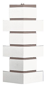 Угол T-Сайдинг - Кирпич Модерн Белый купить в Пыть-Яхе