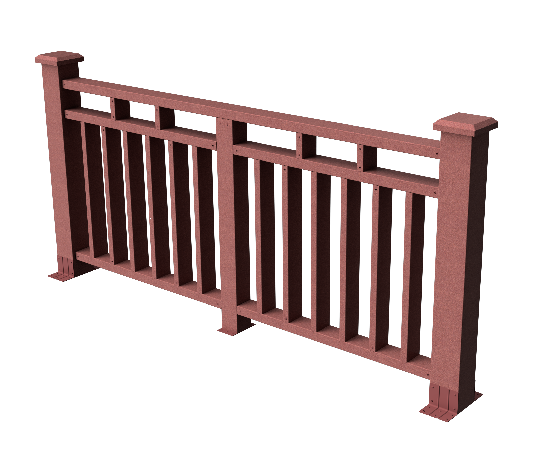 Ограждения декоративное ДПК GRINDERDECO Европа мербау купить в Пыть-Яхе