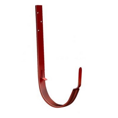 Водосток Grand Line 125x90 – Кронштейн длинный RAL 8004