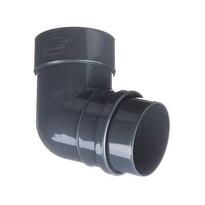 Колено 72° Docke Lux ПВХ - Графит купить в Пыть-Яхе