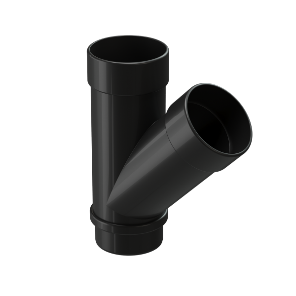 Тройник 45° Docke Lux ПВХ - Карбон купить в Пыть-Яхе