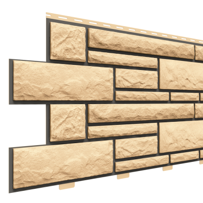 Фасадные панели «Доломит премиум», Имбирь