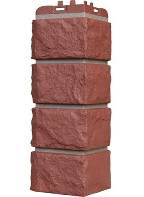 Угол наружный Grand Line Колотый Камень Корица, Шов темно-бежевый купить в Пыть-Яхе