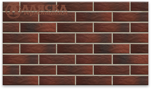 Фасадные Термопанели Аляска Cherry Rustic купить в Пыть-Яхе