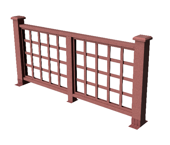 Ограждения декоративное ДПК GRINDERDECO Дувр мербау купить в Пыть-Яхе