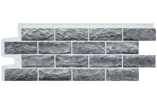 Фасадные панели Grand Line Колотый Камень Гранит, Шов белый купить в Пыть-Яхе