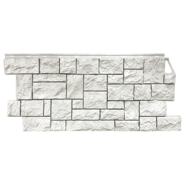 Фасадная панель FineBer, Камень Дикий, Жемчужный купить в Пыть-Яхе