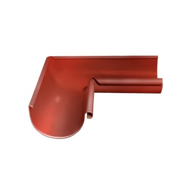 Водосток Grand Line 125x90 – Угол внутренний 90° RAL 8004 купить в Пыть-Яхе