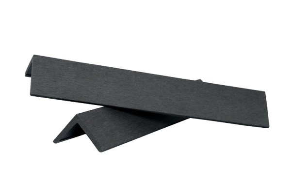 Уголок ДПК завершающий шлифованный SINGARAJA чёрный купить в Пыть-Яхе