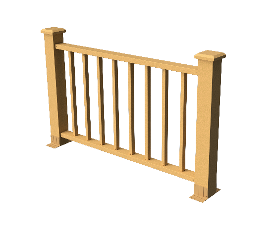 Ограждения декоративное ДПК GRINDERDECO Альма 1500 со скрытым крепежом песчаник купить в Пыть-Яхе