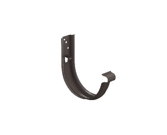 Водосток Aquasistem, Система 125x90 - Крюк универсальный с комплектом крепления RR 32 Тёмно-коричневый matt купить в Пыть-Яхе