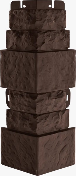 Угол наружный Альта-Профиль Кирпич антик ЭКО Коричневый купить в Пыть-Яхе