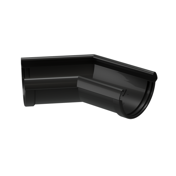 Угол желоба 135° Docke Lux ПВХ - Карбон купить в Пыть-Яхе