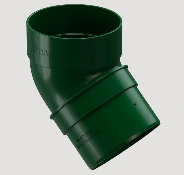 Колено 45˚ПВХ Docke STANDART зеленый купить в Пыть-Яхе