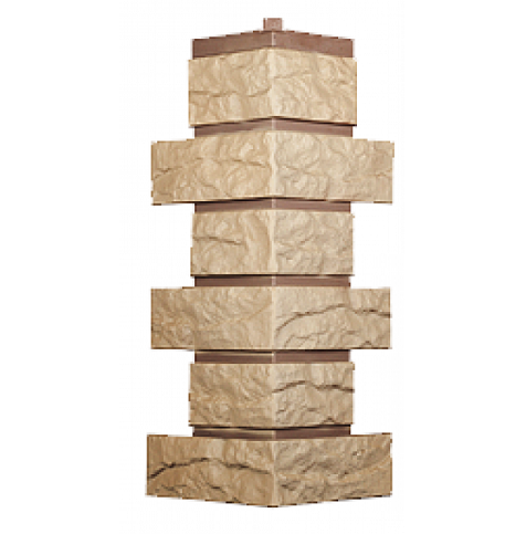 Угол T-Сайдинг-Кирпич Лондон Брик Желтый купить в Пыть-Яхе