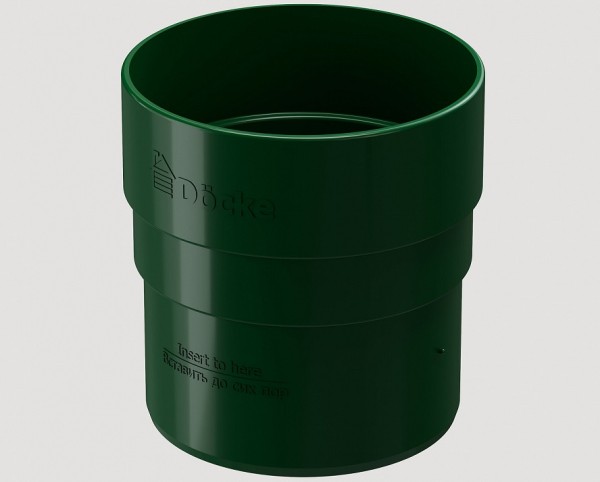 Муфта соединительная ПВХ Docke STANDART зеленый купить в Пыть-Яхе