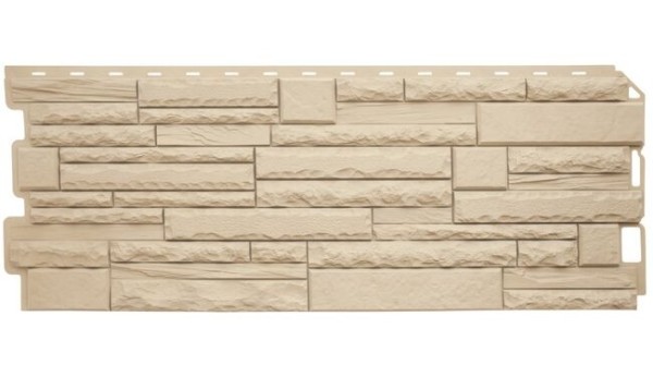 Фасадная панель Альта-Профиль Скалистый камень ЭКО Песчаный купить в Пыть-Яхе