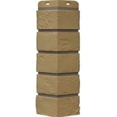 Угол Grand Line состаренный кирпич Элит солома, ШОВ белый купить в Пыть-Яхе