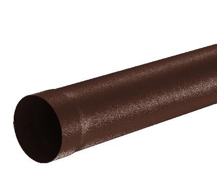 Водосток Aquasistem, Система 125x90 - Труба водосточная 1.00м RAL 8017 Коричневый matt купить в Пыть-Яхе