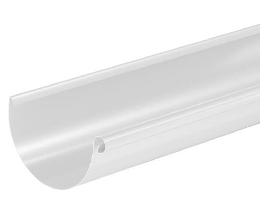 Водосток Aquasistem, система 125x90 - Водосточный желоб 3.00м RR 20 Белый купить в Пыть-Яхе