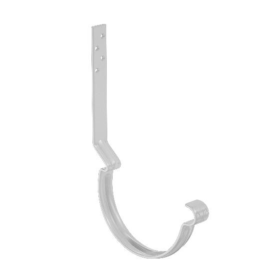 Водосток Aquasistem, система 125x90 - Крюк крепления желоба длинный RR 20 Белый купить в Пыть-Яхе