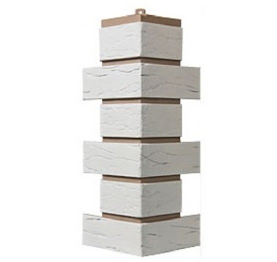 Угол T-Сайдинг-Кирпич Саман Белый купить в Пыть-Яхе