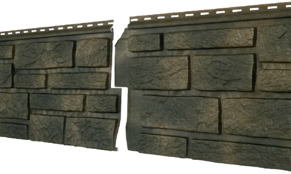 Фасадная панель Ю-пласт Стоун Хаус S-Lock Таганай таёжный купить в Пыть-Яхе