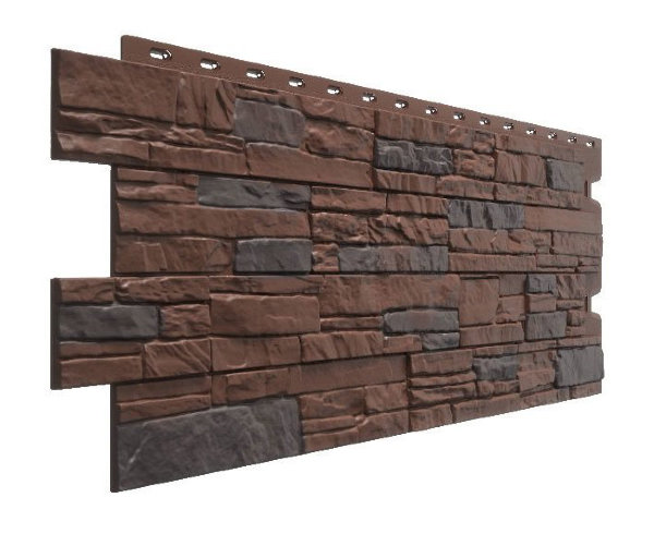 Фасадная панель Docke, Stein, Темный орех купить в Пыть-Яхе
