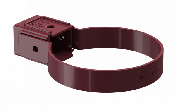 Хомут универсальный ПВХ Docke STANDART красный купить в Пыть-Яхе