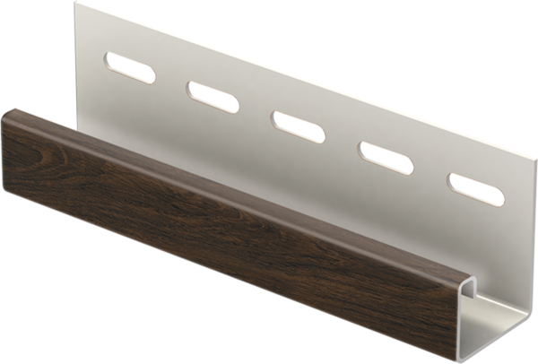 J-планка к Софиту PRO Тёмный орех купить в Пыть-Яхе