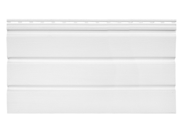 Софит к сайдингу ГЛАДКИЙ TECOS БЕЛЫЙ купить в Пыть-Яхе