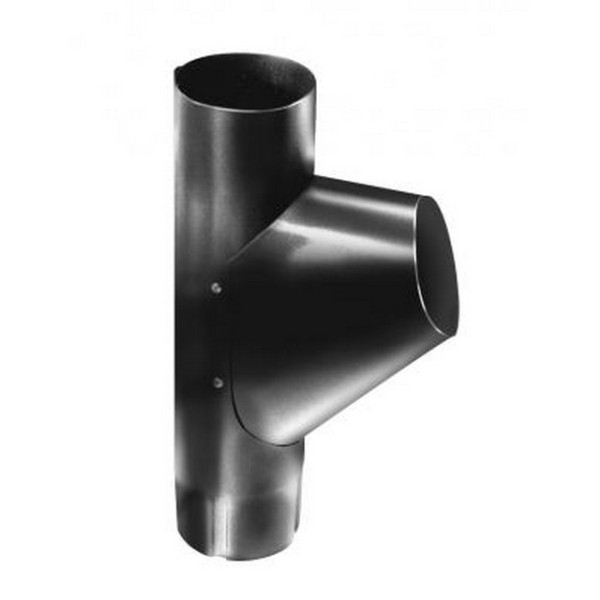 Водосток Grand Line 125x90 – Тройник RAL 9005 купить в Пыть-Яхе