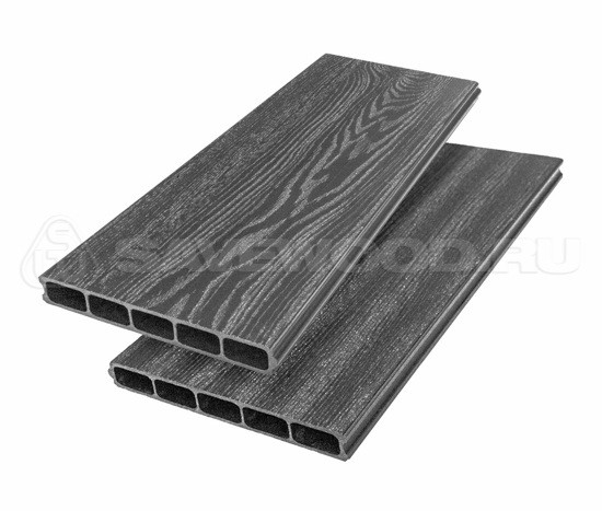 Грядочная доска ДПК 3D Savewood SW Rumex Графит купить в Пыть-Яхе