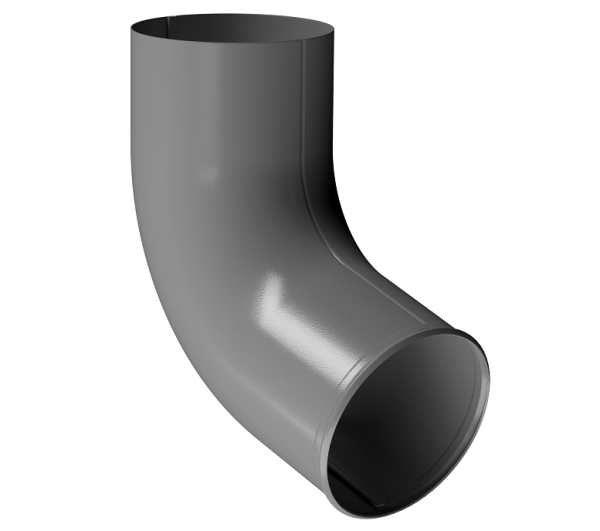 Отвод трубы D90 Döcke STAL PREMIUM Графит, (RAL 7024) купить в Пыть-Яхе