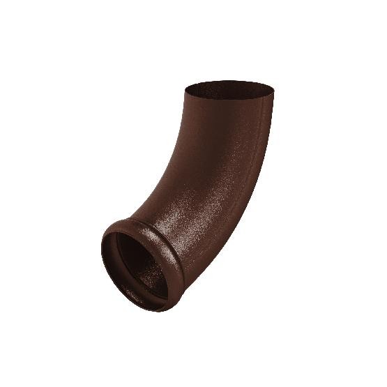 Водосток Aquasistem, Система 150/100 - Отвод трубы декоративный RAL 8017 Коричневый matt купить в Пыть-Яхе