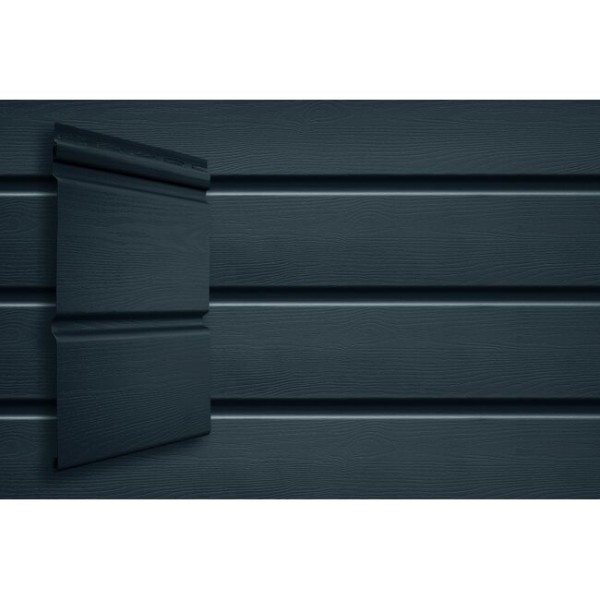 Виниловый сайдинг Grand Line Double-Брус Графит купить в Пыть-Яхе