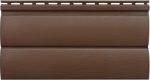 Сайдинг "blockhouse" под бревно, Акриловый Премиум ВН-03, орех тёмный купить в Пыть-Яхе