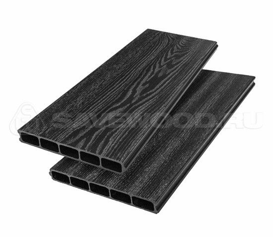 Грядочная доска ДПК 3D Savewood SW Rumex Чёрный купить в Пыть-Яхе