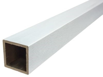 Столб опорный ДПК GardenParkett Белый купить в Пыть-Яхе