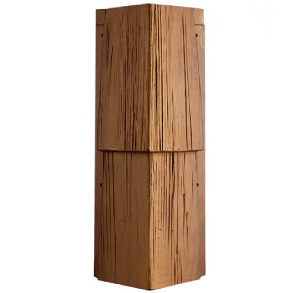 Угол T-Сайдинг-Щепа дуб ЭКО-2 Орех купить в Пыть-Яхе