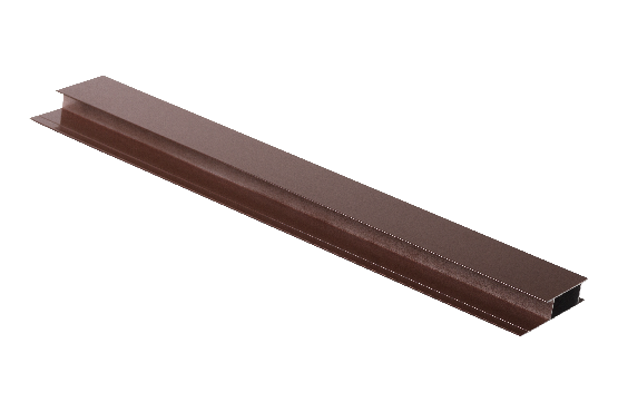 Профиль стыковочный, алюминиевый, бурый купить в Пыть-Яхе