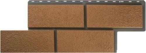 Фасадная панель Альта-Профиль Неаполитанский камень - Персиковый купить в Пыть-Яхе