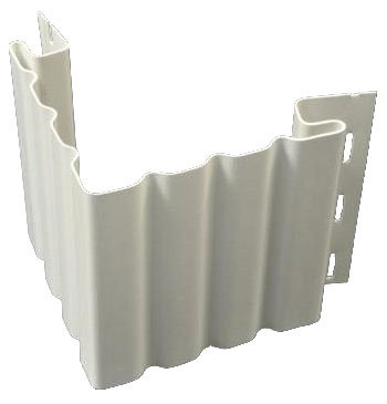 Наружный угол Рельефный широкий для сайдинга Mitten купить в Пыть-Яхе