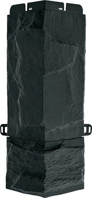 Угол наружный Альта-Профиль Гранит ЭКО - Графит купить в Пыть-Яхе