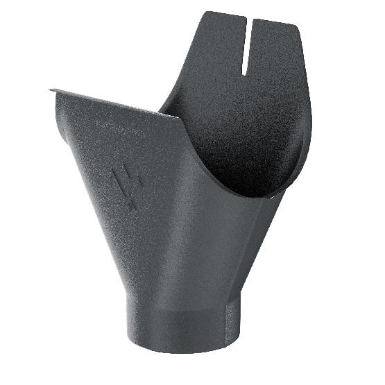 Водосток Aquasistem, Система 150/100 - Воронка желоба RR 23 Маренго matt купить в Пыть-Яхе